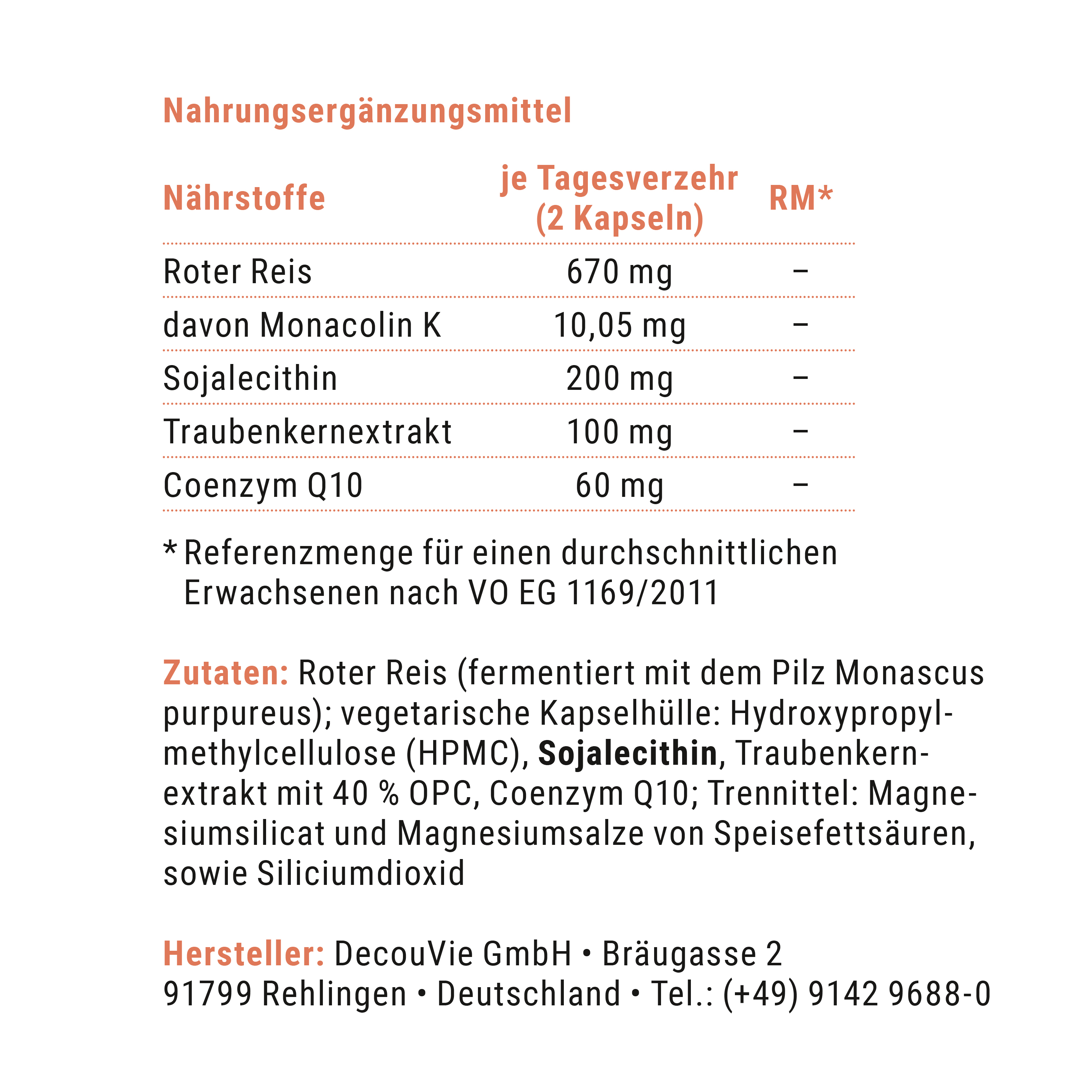 ColoBal-Q10, zur Optimierung des Cholesterinspiegels, 60 Kapseln