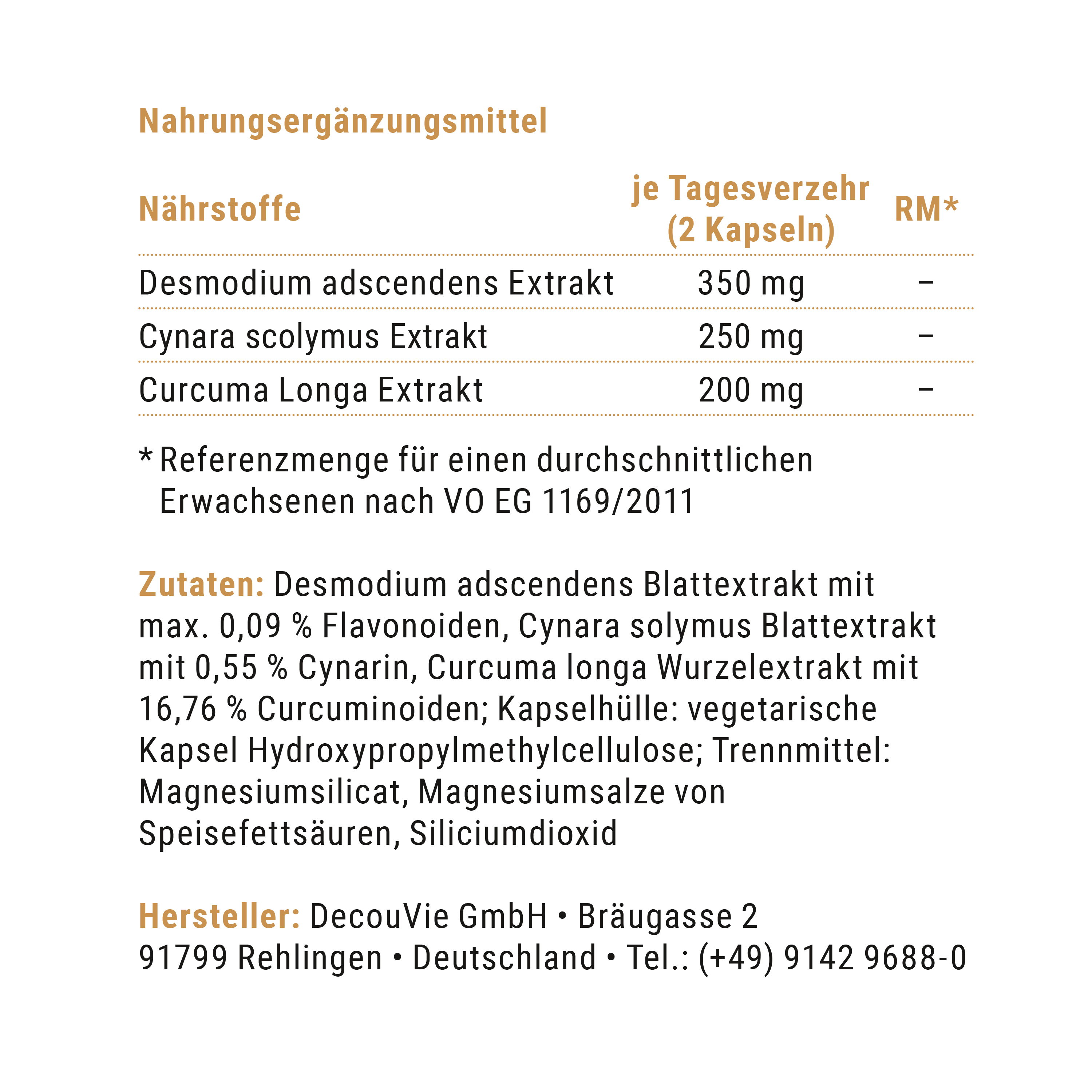 Draineur Leber, zur Unterstützung des Leberstoffwechsels, 60 Kapseln