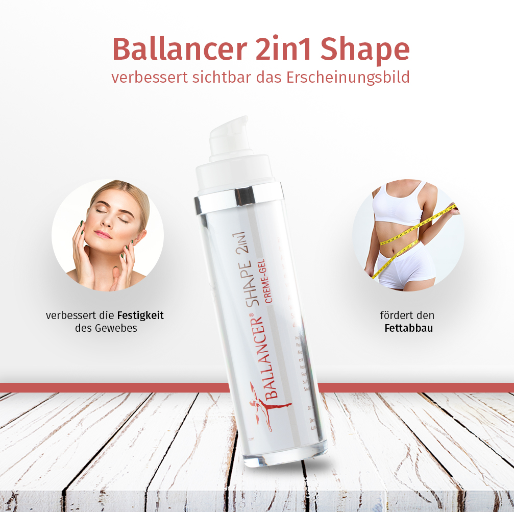 Ballancer® 2in1 Shape CremeGel 50 ml Airless Spender