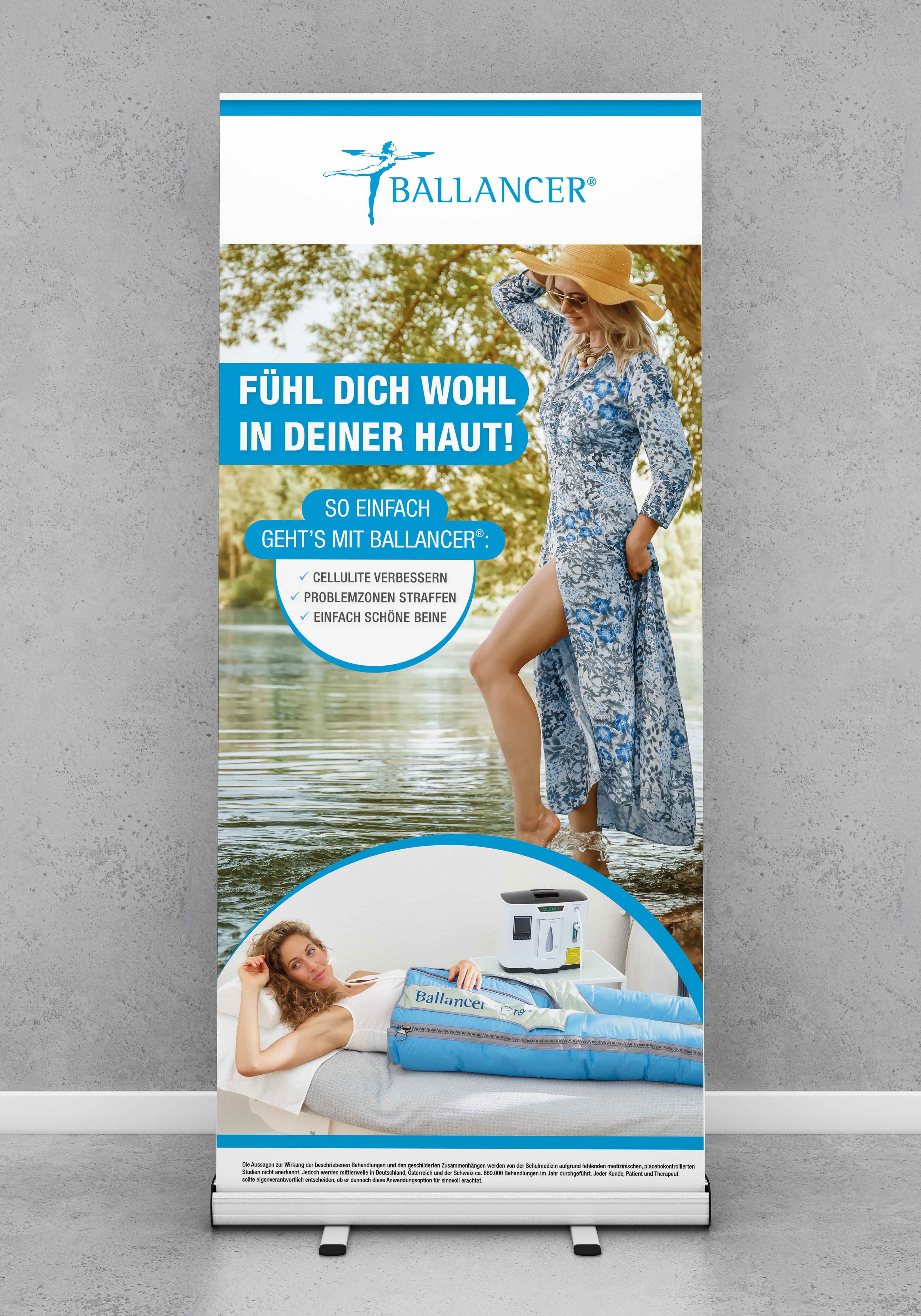 Roll-Up Kampagne "Fühl dich wohl in deiner Haut"