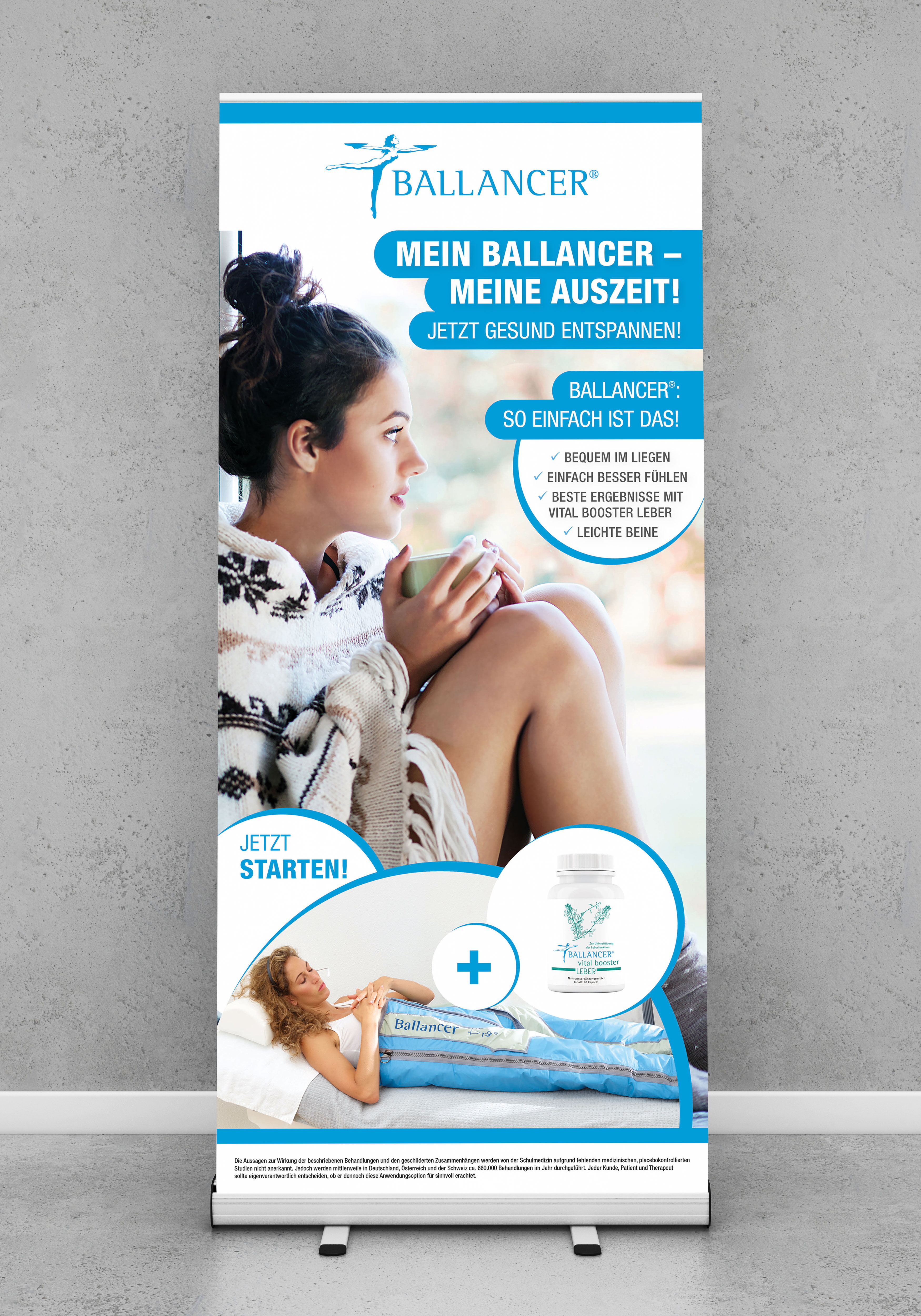 Roll-Up Kampagne "Mein Ballancer – Meine Auszeit" 